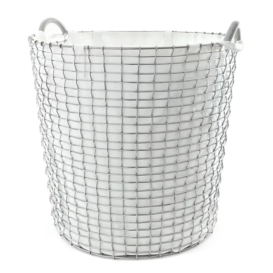 Tvättsäck till Korbokorg, vit 65 l