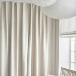 Twilight gardin med veckband 280x290 cm, Fog