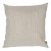 Twist kuddfodral 50x50 cm, Ljus beige