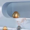 Uno lykta-vas 12 cm, Amber