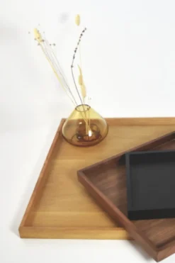 Uno lykta-vas 12 cm, Amber