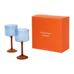 Urban Nature Culture gåvoset gin-tonicglas 2-pack, Blue