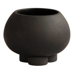 Urchin kruka petit Ø17 cm, Coffee