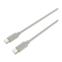 USB-C till USB-C kabel 240 w, Sandhamn beige, 2 m