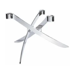 Uyuni Lightarch mini ljusstake 3 armar, Krom