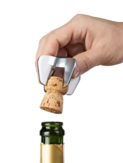 Vacuvin champagneöppnare, Rostfritt stål