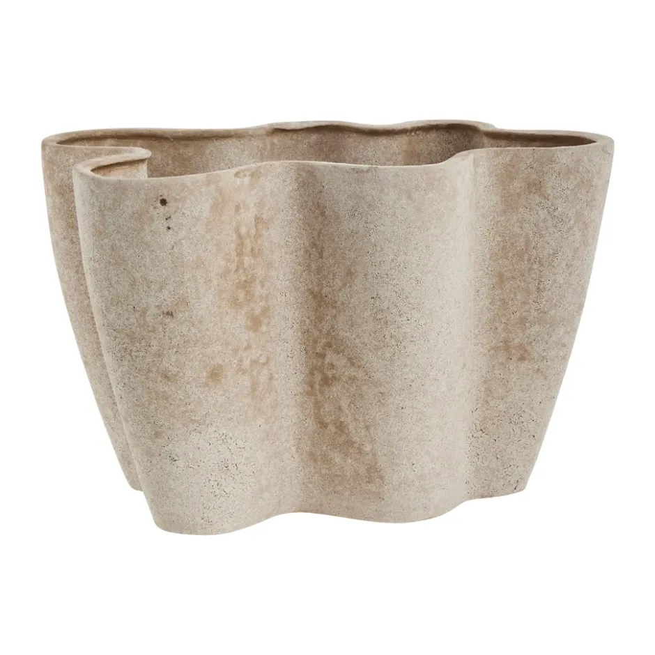 Valina kruka H21 cm, Linen