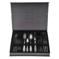 Vargen & Thor bestickset 16 delar, Gråfot, silver