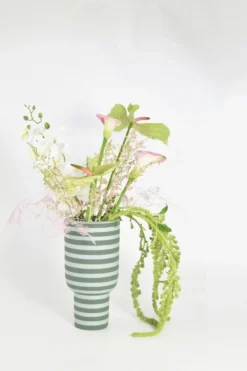 Varia vas 30 cm, Dusty green-forest