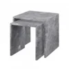 Varu sidobord 2 delar, Tundra gray