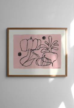 Vegetable poster, 40x50 cm