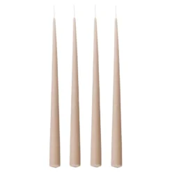 Velvet ljus 4-pack, Grå