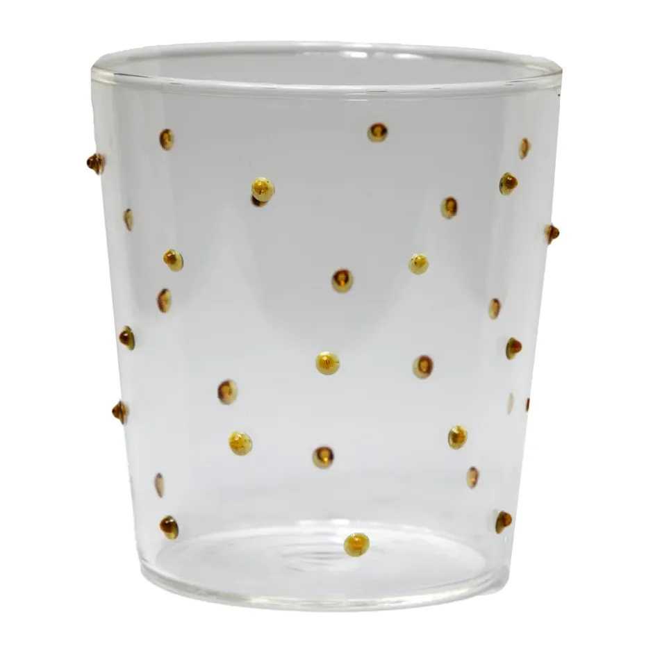Venezia dricksglas 33 cl, Bärnsten prickar
