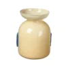 Vera vas 30cm, Anise yellow-serenity lt. blue