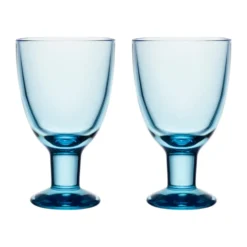 Verna glas 22 cl 2-pack, Aqua