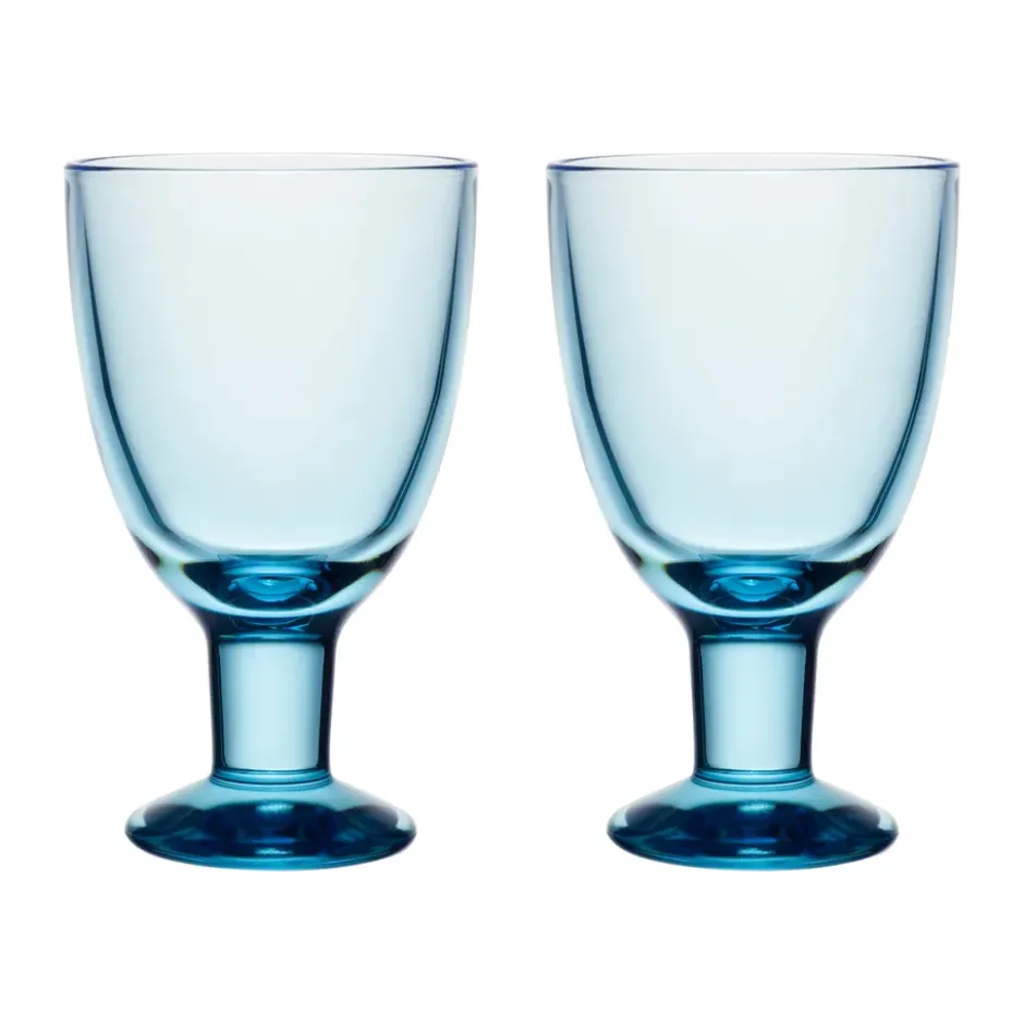 Verna glas 22 cl 2-pack, Aqua
