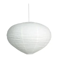 Verona lampskärm, Vit, Ø55x40 cm