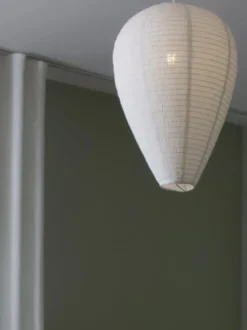 Verona lampskärm, Vit, Ø35x50 cm