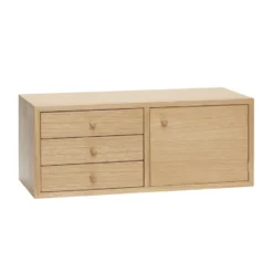 Väggskåp 50x22 cm, Natur