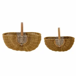 Vibber korg 2-pack, Brun
