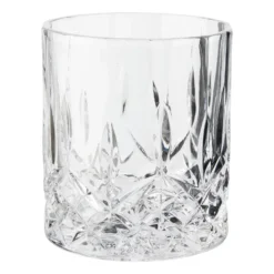 Vide whiskeyset karaff och 6 st whiskeyglas, Kristallglas