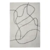 Viga matta 120x180 cm, Vit