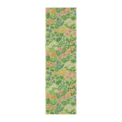 Vildblommor bordslöpare 35x120 cm, Grön