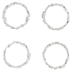 Vine servettring Ø4,7 cm 4-pack, Zinklegering