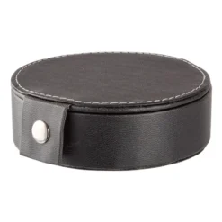 Visby glasunderlägg Ø10 cm 6-pack, Svart