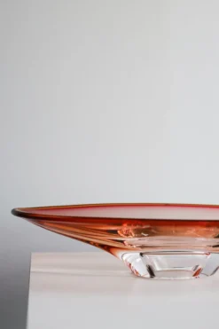 Vision fat Ø52,5 cm, Rosa-bärnsten