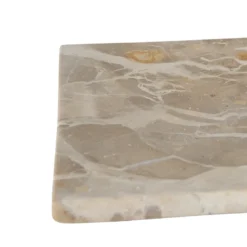 Vita dekorationsbricka, Seashell, 12x12 cm