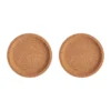 Viva korkunderlägg Ø10,9 cm 2-pack, Brun