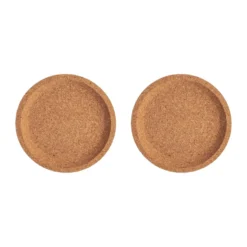 Viva korkunderlägg Ø10,9 cm 2-pack, Brun