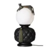 Viva La Diva bordslampa 45 cm, Svart-matt vit