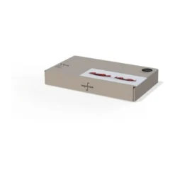Viva ljusmanschett 2-pack, Vinröd