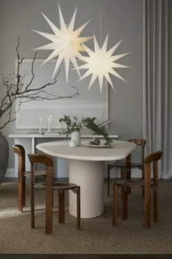Vivi adventsstjärna Ø80 cm, White