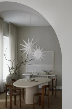 Vivi adventsstjärna Ø80 cm, White
