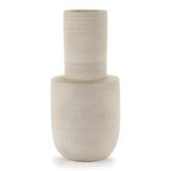 Volumes vas L Ø25 cm, Beige
