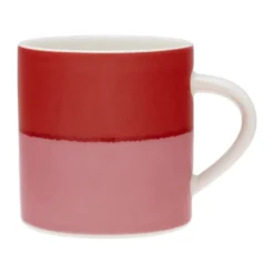 Vuokko mugg 35 cl, 2-väri rosa-röd