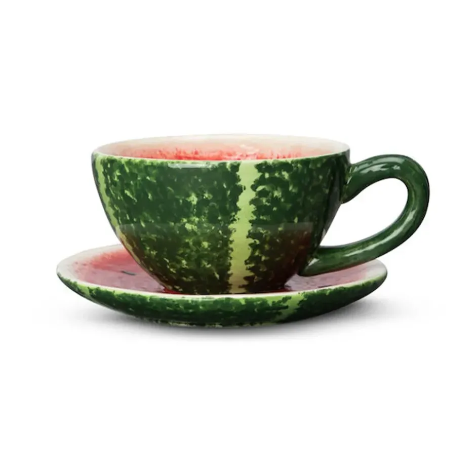 Watermelon kopp med fat, 25 cl