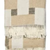 Weave pläd 130x180 cm, Beige