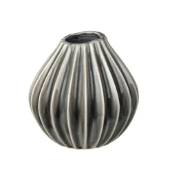 Wide vas smoked pearl, 15 cm