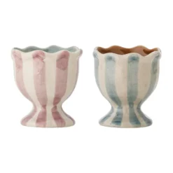 Willa äggkopp 2 delar, Rose-blue