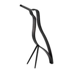 Woody Bird high 18 cm, Black stained oak