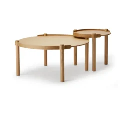 Woody bord Ø80 cm, Oak