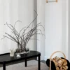 Woody bord 50x105 cm, Black stained oak