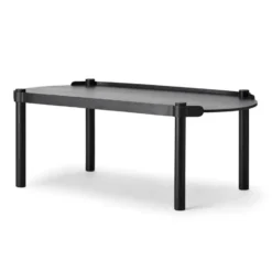 Woody bord 50x105 cm, Black stained oak