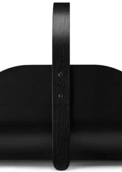 Woody vedkorg, Black stained oak