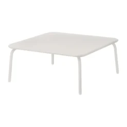 YUA lounge table bord 80x80 cm, Silk grey