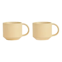 Yuka kopp 2-pack, Butter